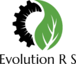 Green leaf with a simple branch design inside.
